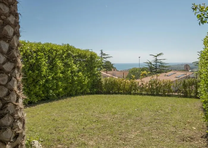 452 - Al Taunus Con Portico, Giardino E Bellissima Vista Mare Σπίτι διακοπών Numana